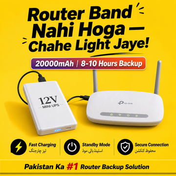 ( Imported )12V wifi router mini UPS 20000 mAH
